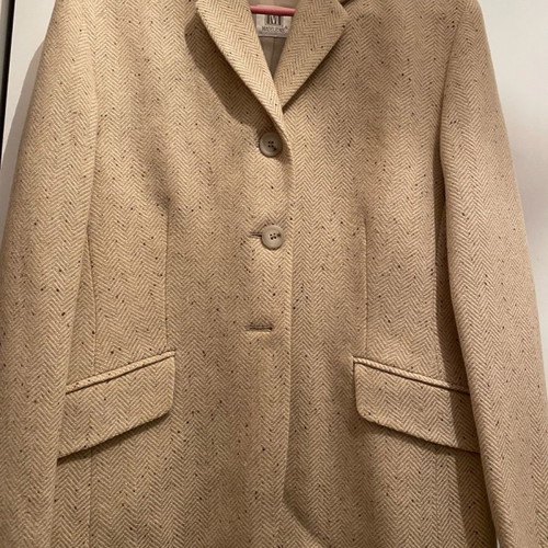 Women's beige jacket used, size 44