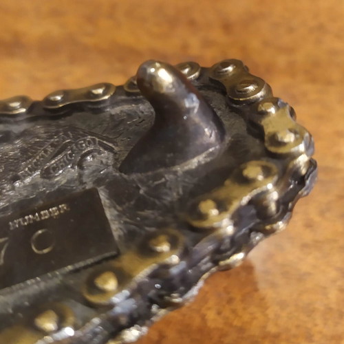 Triumph Vintage Belt Buckle 1976 Limited Edition, like new
