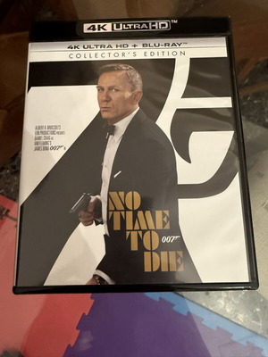 James Bond No Time To Die 4K Blu-Ray σαν καινούργιο