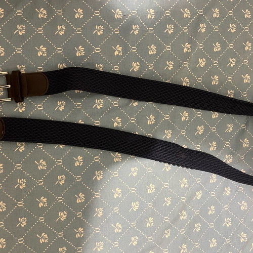 Belts like new, set of 3, multicolored with iron buckle