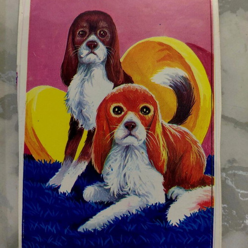 Rekou vintage stickers like new, 1970s, set of four