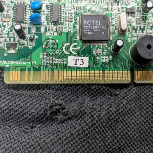 PCTEL I56psp-f30 56K V.90 PCI Data Fax Modem used