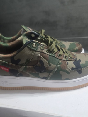 Supreme x Nike Air Force 1 Low Premium '08 NRG Camo αθλητικά παπούτσια μέγεθος 42