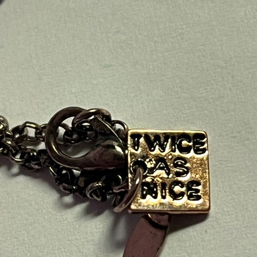 Necklace with Twice As Nice stone like new