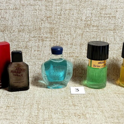 Colognes and aftershave new, pack of 4 Aqua Velva, Brise de Pin, Citron, Costa Brava Rebel