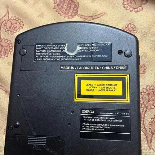 Omega JED 4036 CD player μεταχειρισμένο
