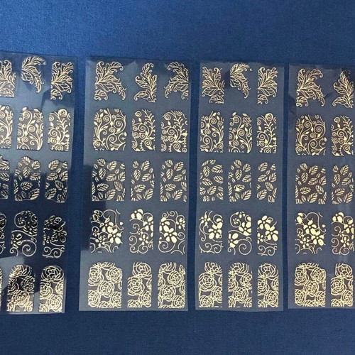3D Nail Stickers pack of 4 new