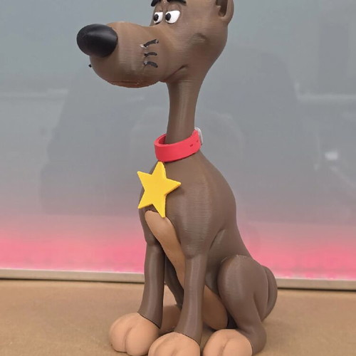 Rantanplan Lucky Luke dog 21 cm new