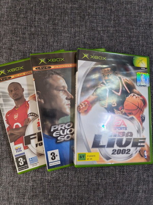 Xbox Mini Bundle of 3 used sports games