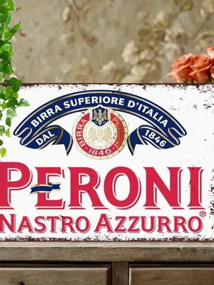 Peroni Nastro Azzurro Premium Lager metal sign new 30x20 cm