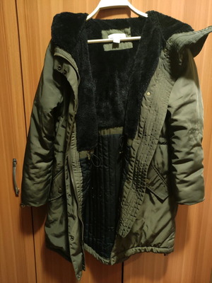 Olive jacket H&M size S like new