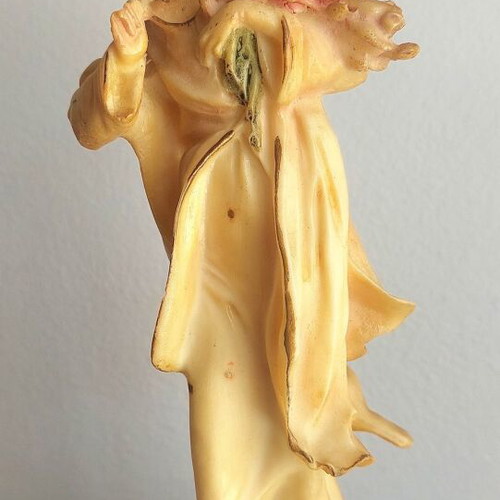 Vintage woman figurine 1900, antique decoration