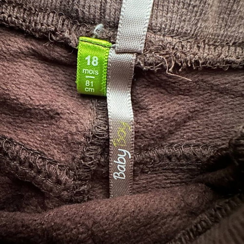 Baby Club toddler sweatpants used, 18 months 81 cm