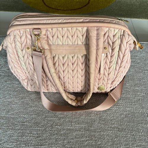 Diaper Bag Paige Carryall Rose used, waterproof and spacious