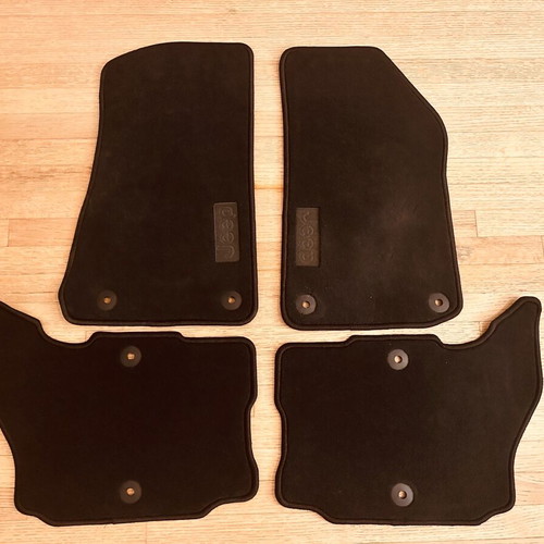 Authentic MOPAR floor mats for Jeep Wrangler 4 door