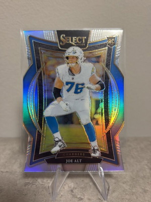2024 Select Joe Alt Rookie Silver Prizm Die Cut Concourse Level RC #82 Chargers card new