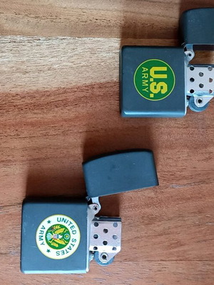 Vintage lighters used, various models