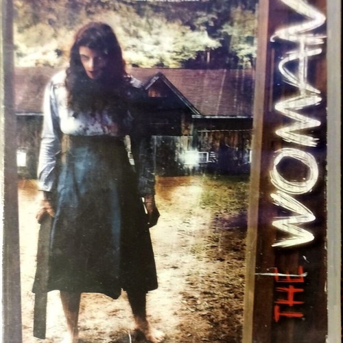 The Woman DVD horror movie used with subtitles