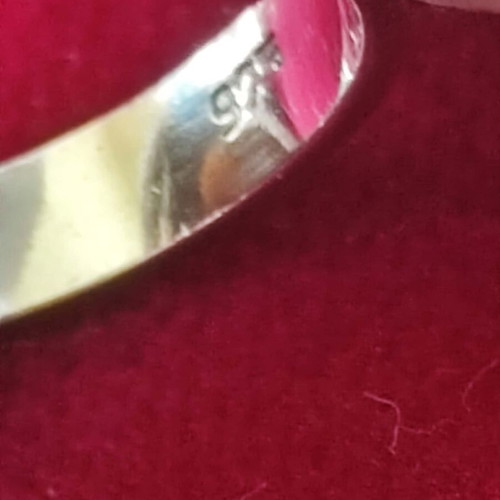 925 Silver ring with Tiger's eye stone
