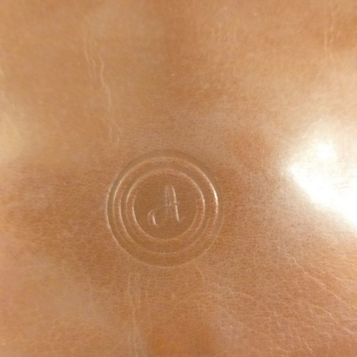 Leather saddle bag used