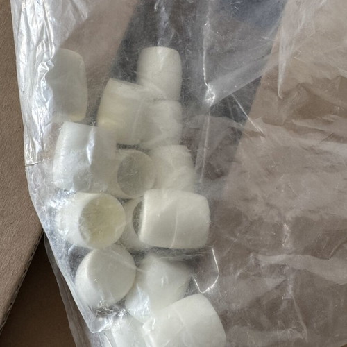 Plastic caps, pack of 15
