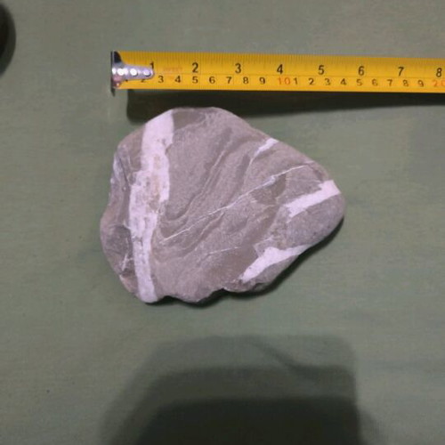 Decorative flat stone new, ready for painting 1 pc