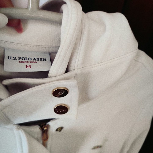 U.S. Polo Assn. women's jacket white like new sportswear