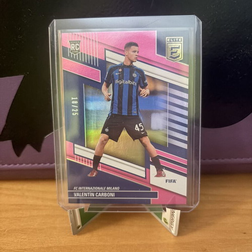 Valentin Carboni Rookie Pink Card /25 Panini Donruss Elite new