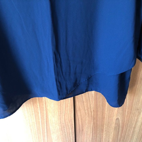 Sfera blouse new, size L, blue with black detail