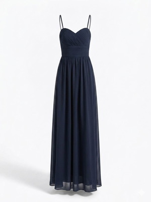 Montego dark blue dress like new, size S