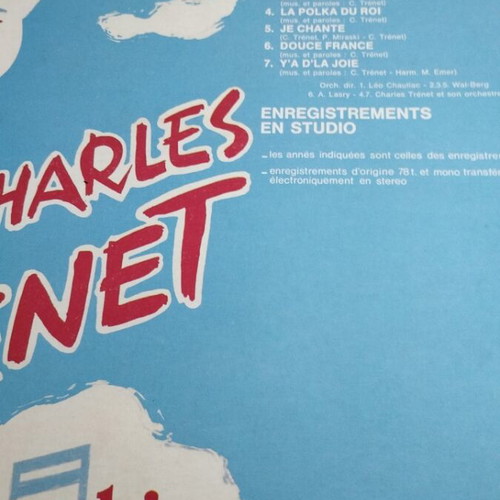 Charles Trenet Olympia LP album μεταχειρισμένο, Pop