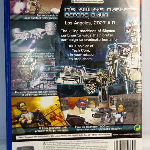 Terminator Dawn of Fate Sony PlayStation 2 used