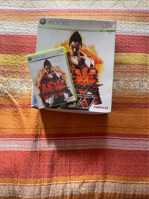 Tekken 6 limited edition Xbox 360 game used with art book and poster