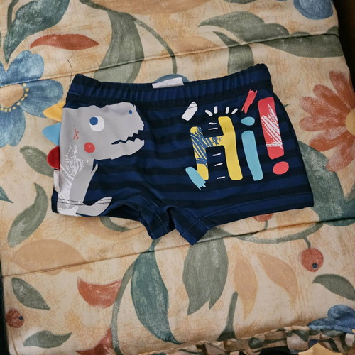 Baby swimsuits like new, pack of two for 12-18 months, blue