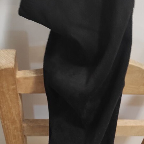 Over the knee boots like new, size 39, black