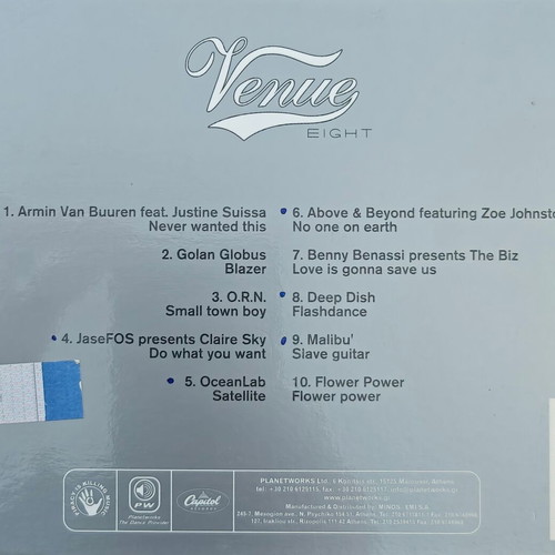Venue Eight CD like new, electronic music collection by Vassili Tsilichristos