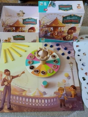 Monsieur Carrousel board game like new, Loki