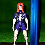  1994 MARVEL COMICS IRON MAN SERIES 5 INCH TALL ACTION FIGURE : SPIDER-WOMAN Φιγούρα Αυθεντική TOYBIZ