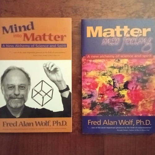 Fred Alan Wolf Collection of 8 Books on Quantum Physics and Consciousness like new