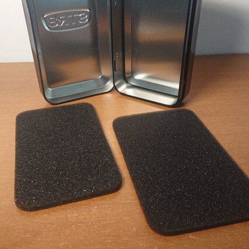 Metal empty box from str8 perfume like new