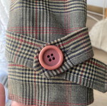 Vintage checked jacket used, size M