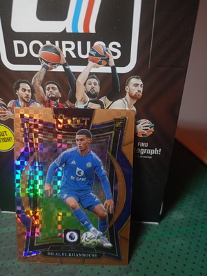 Bilal Khannouss 61/125 Rookie Card Leicester City like new