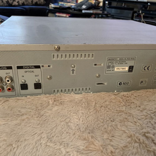 Sony RCD-W100 CD player and recorder