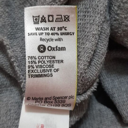Indigo Marks & Spencer baby shorts like new, size 1-1.5 years, grey