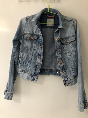 Denim jacket used, blue, size S