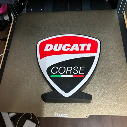 Light Box Ducati Corse new 22x24cm decorative lamp