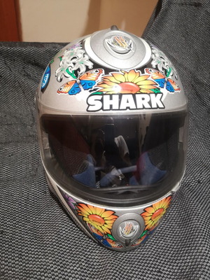 Shark S800 Butterfly γυναικείο κράνος σαν καινούργιο, size small