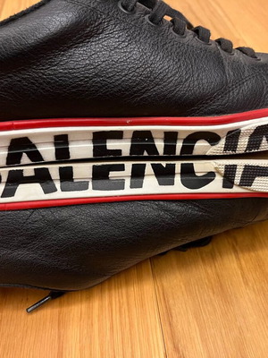 Balenciaga Match sneakers like new, size 40, black and white