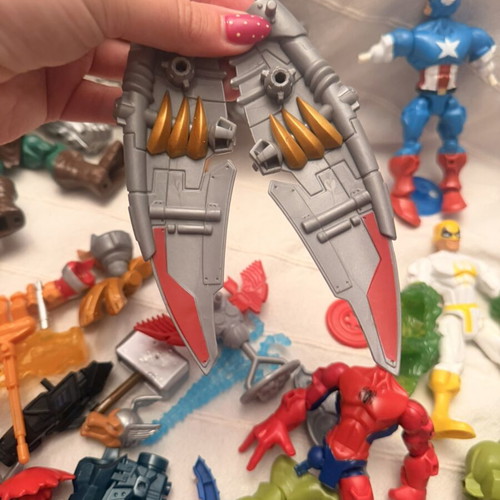 Hasbro Marvel superhero toys used, job lot 2014