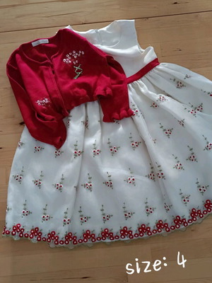 Dress for girl 4 years old new